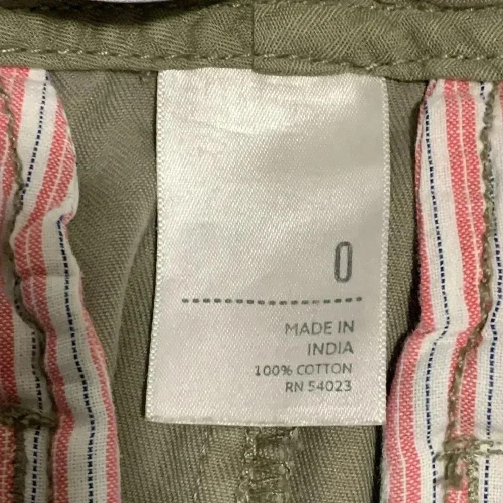 Women’s Old Navy Distressed Khaki Skirt Size 0 NEW WITH TAGS - Picture 8 of 8